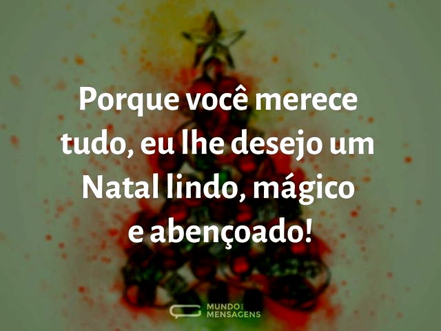 Você merece o melhor Natal de sempre