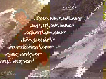 O amor mais especial, pai