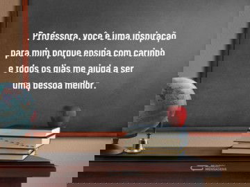Uma professora inspiradora