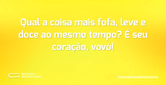 Qual a coisa mais fofa, leve e doce ao m...