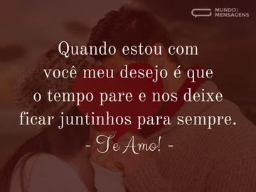 Quando estou com você