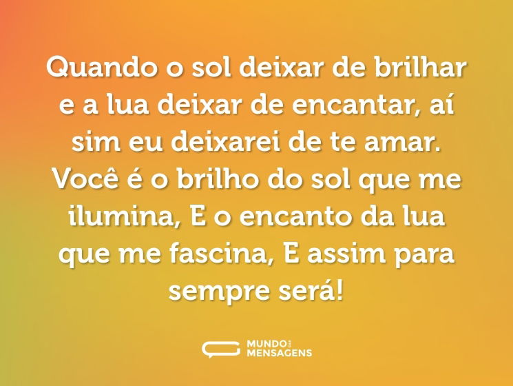 Meu universo é você