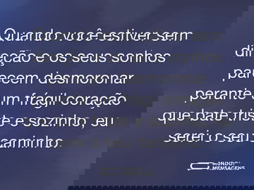 Eu Serei o Seu Caminho