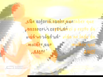 A vida ao lado da mulher amada