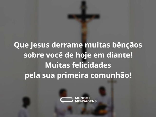 Que Jesus derrame muitas bênçãos sobre você 