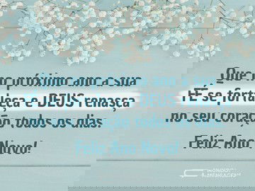 Ano Novo com mais fé