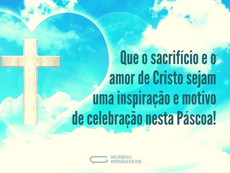 O Sacrifício E O Amor De Cristo Mundo Das Mensagens