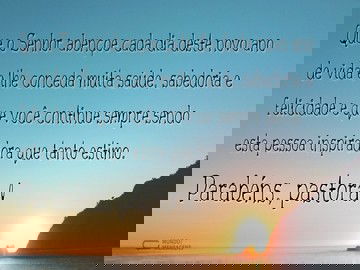 Que o Senhor abençoe o seu dia, pastora