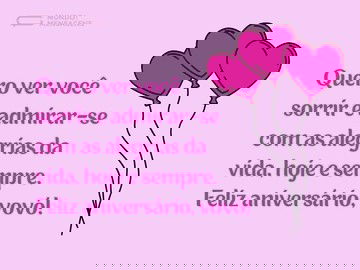 As alegrias da vida pelo olhar da vovó