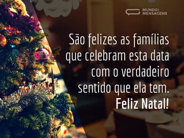 O sentido do Natal em família