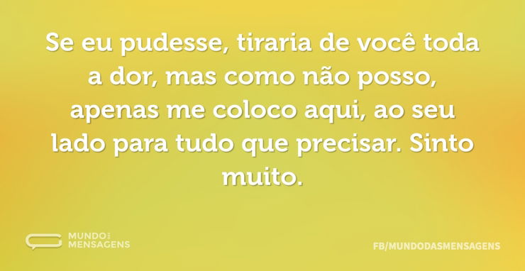 Se eu podesse xde - Frases