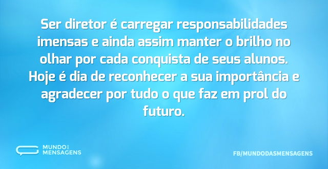 A importância de um bom diretor