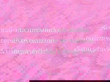 Grávida e mega feliz