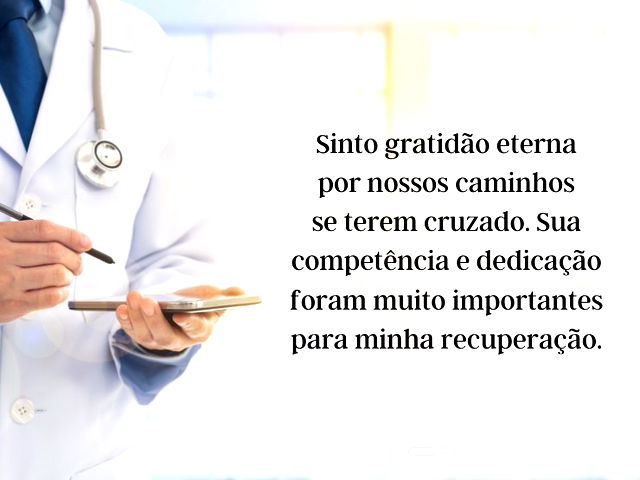 Gratidão por me ter ajudado em uma fase difícil