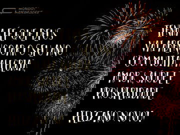 Que Deus abençoe seu ano