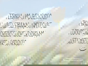 Um final de semana delicioso