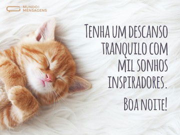 465 Mensagens De Boa Noite Para Desejar Um Bom Descanso - Mundo Das ...