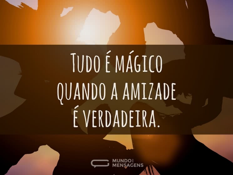 Amizade Verdadeira imagem #977 - A amizade verdadeira, não obedece