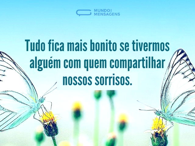 Compartilhar sorrisos