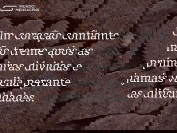 A confiança nos torna mais fortes