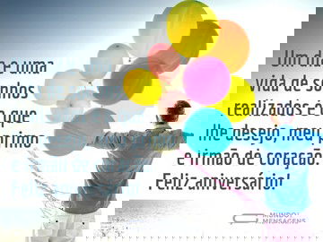 Um aniversário de sonhos realizados, primo