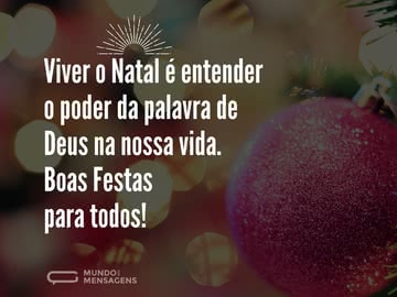 A Palavra de Deus e o Natal