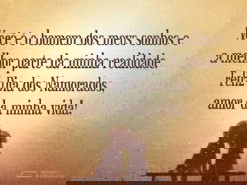 Ao homem dos meus sonhos