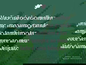 Prima e grande amiga