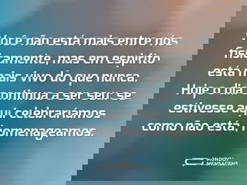 Este dia será sempre seu